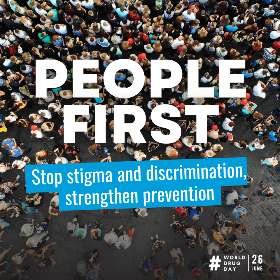 People first: stop stigma and discrimination, strengthen prevention