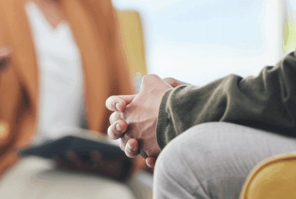 Young person in counselling session